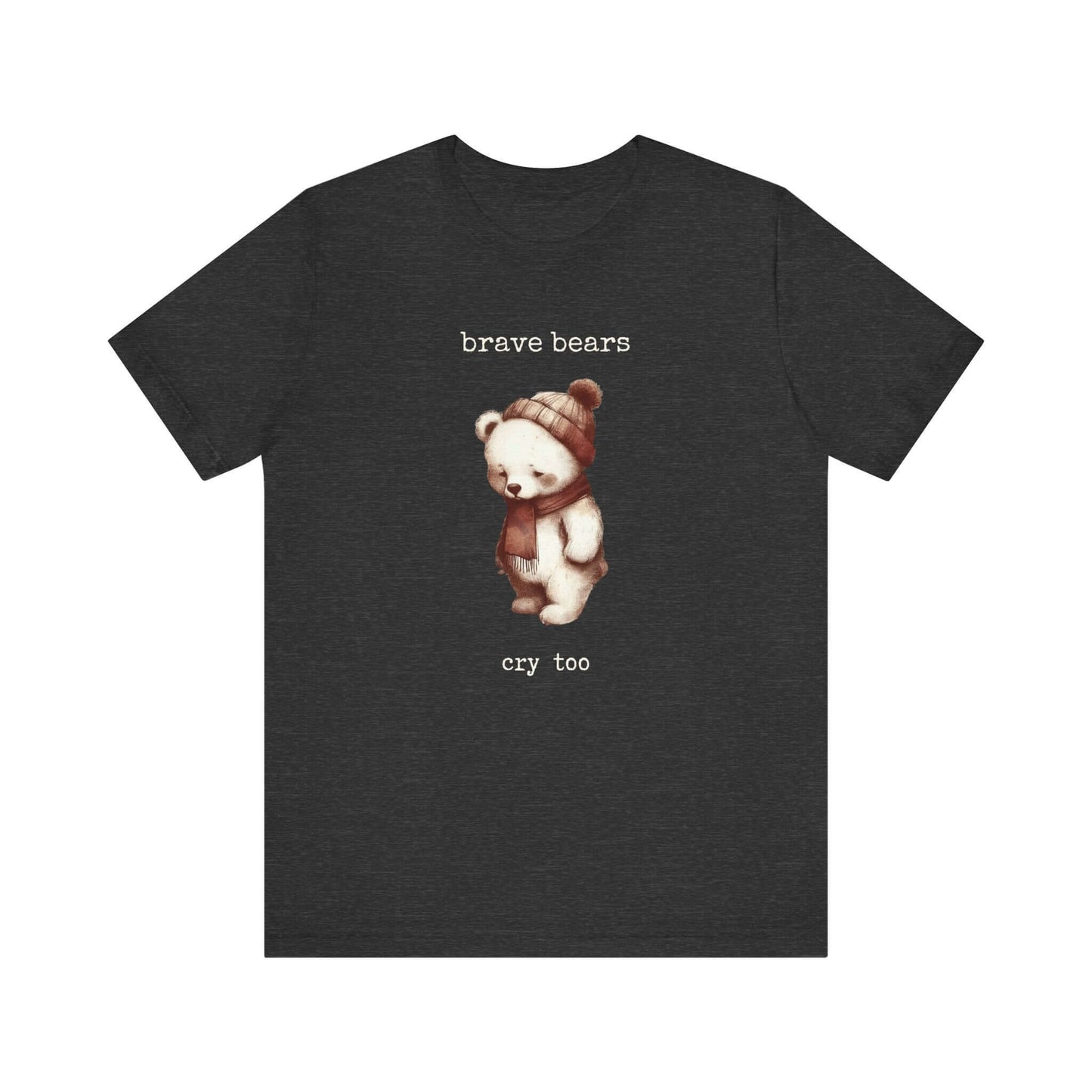 Brave Bears Cry Too Shirt, Vintage Bear Shirt, My tummy Hurts Shirt - PopCultureByDesign36
