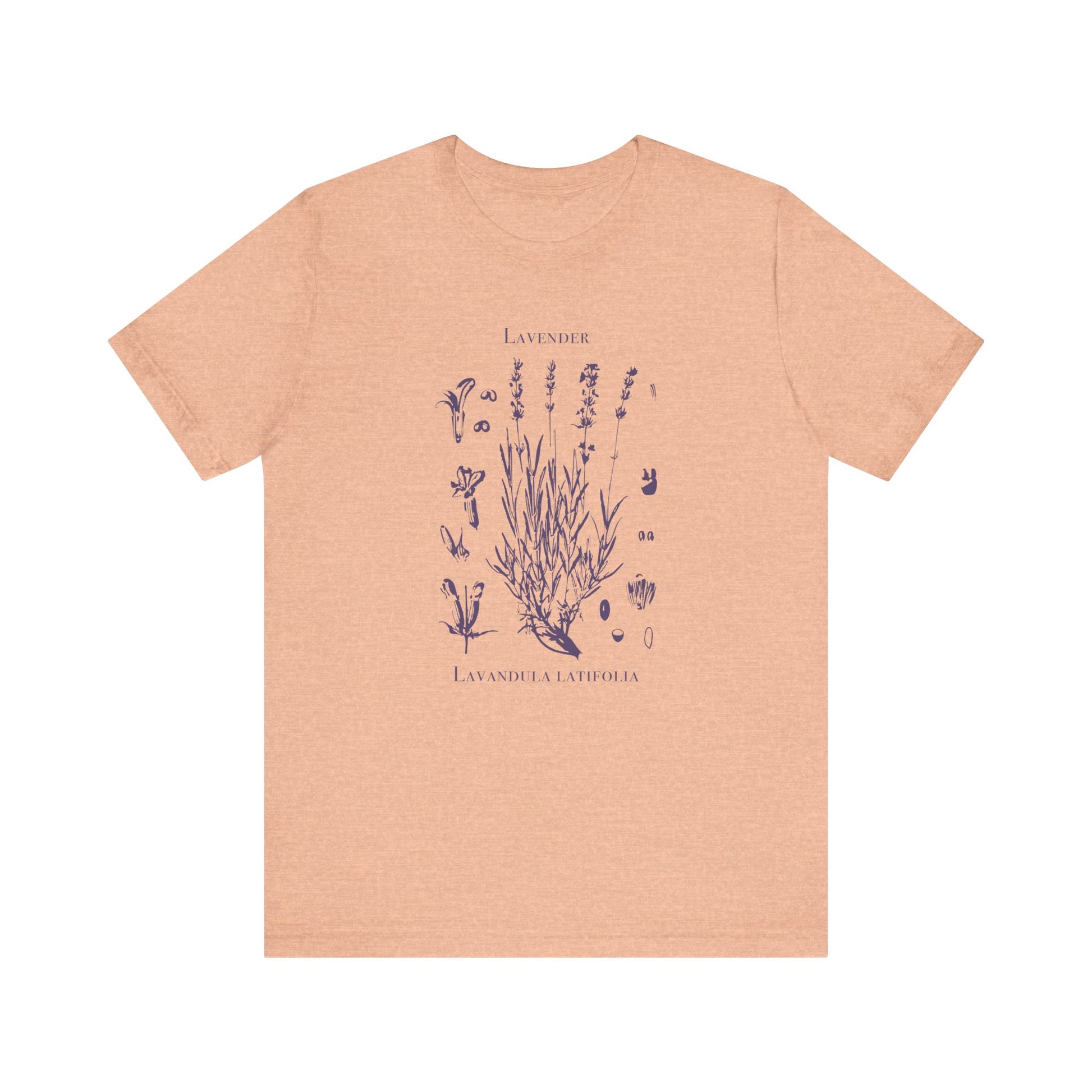 Retro Lavender Adult Shirt, Wildflowers Nature Shirt, Botanical Shirt - PopCultureByDesign36