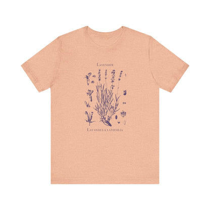 Retro Lavender Adult Shirt, Wildflowers Nature Shirt, Botanical Shirt - PopCultureByDesign36