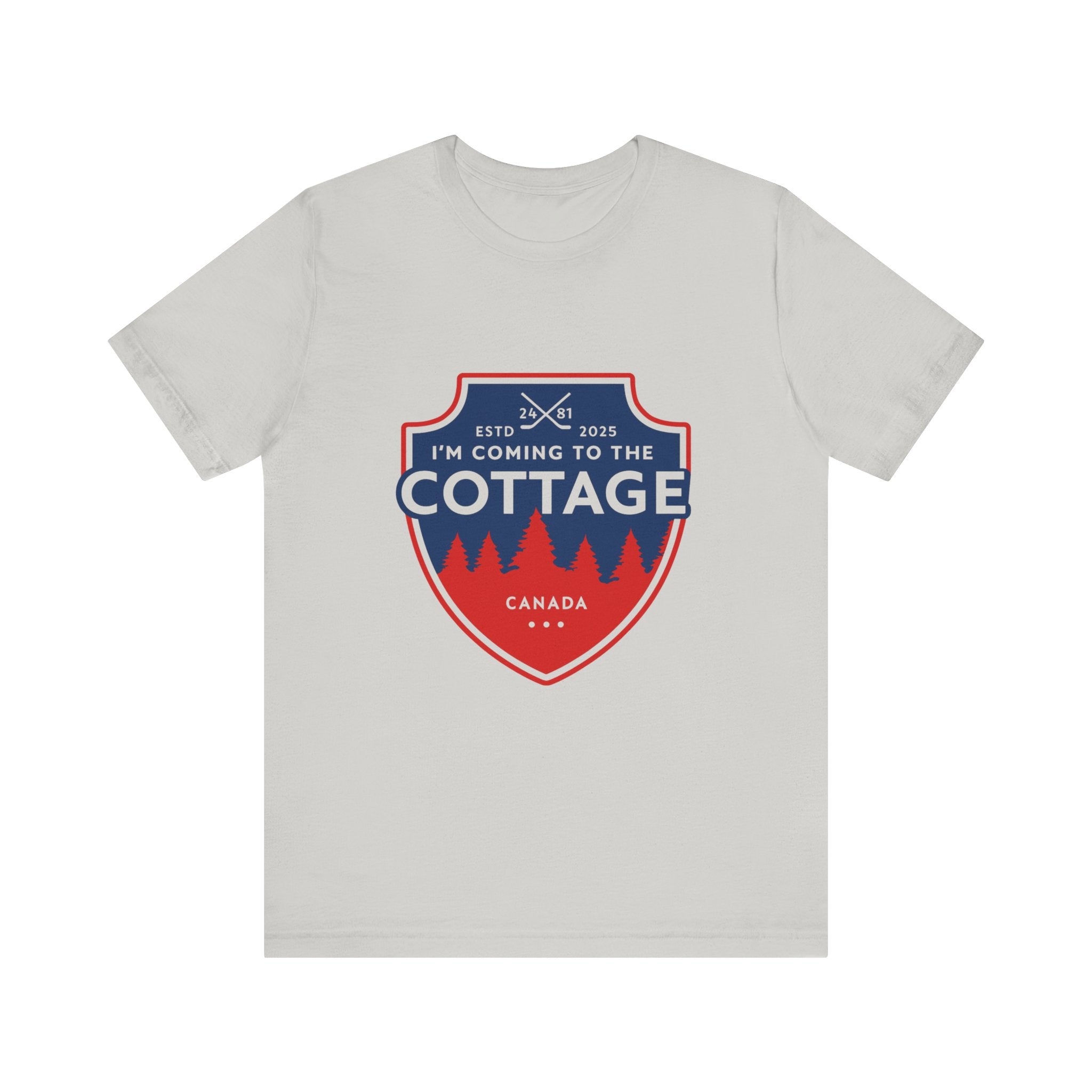 Cottage Hockey Tee — “I’m Coming to the Cottage” Canadian Hockey Lover Shirt by PopCultureByDesign36