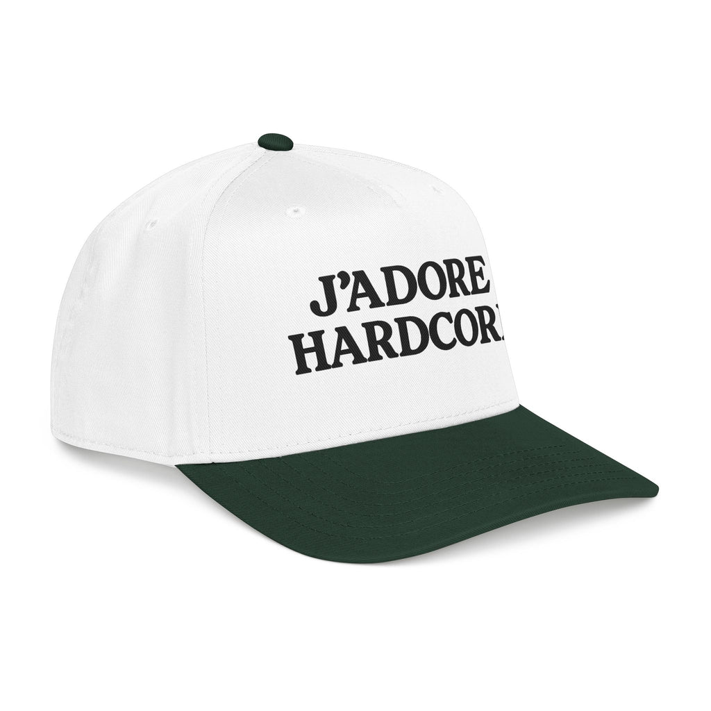 Jadore Hardcore Baseball Cap — Mid Profile by PopCultureByDesign36