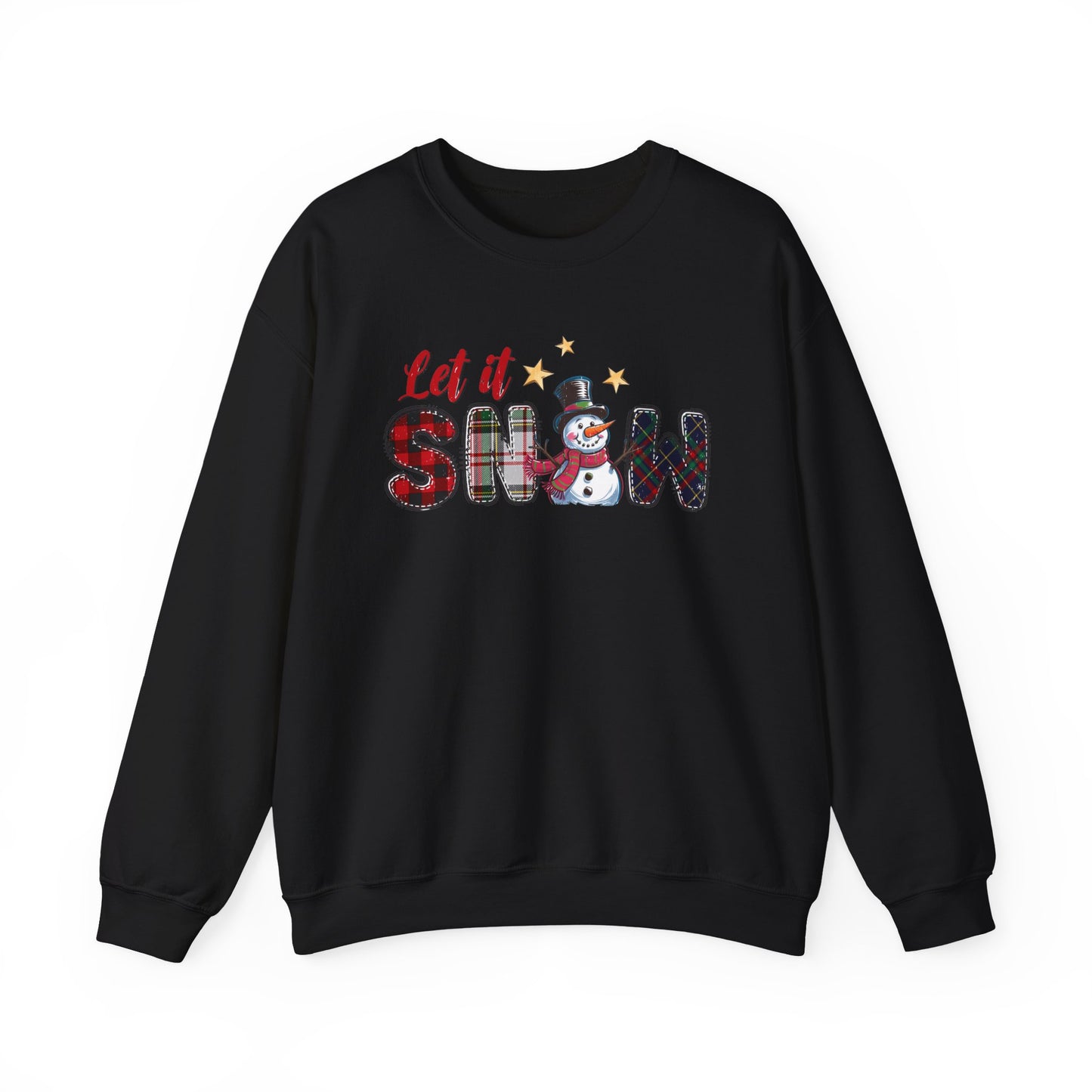 Let It Snow Sweatshirt, Christmas Tis The Season Sweatshirt, Merry Christmas - PopCultureByDesign36