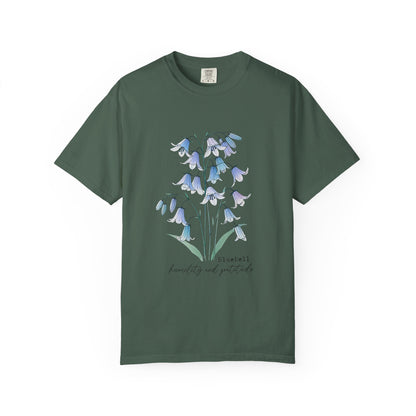 Bluebells Kindness Shirt, Bluebells Floral Shirt, Inspirational Shirt - PopCultureByDesign36