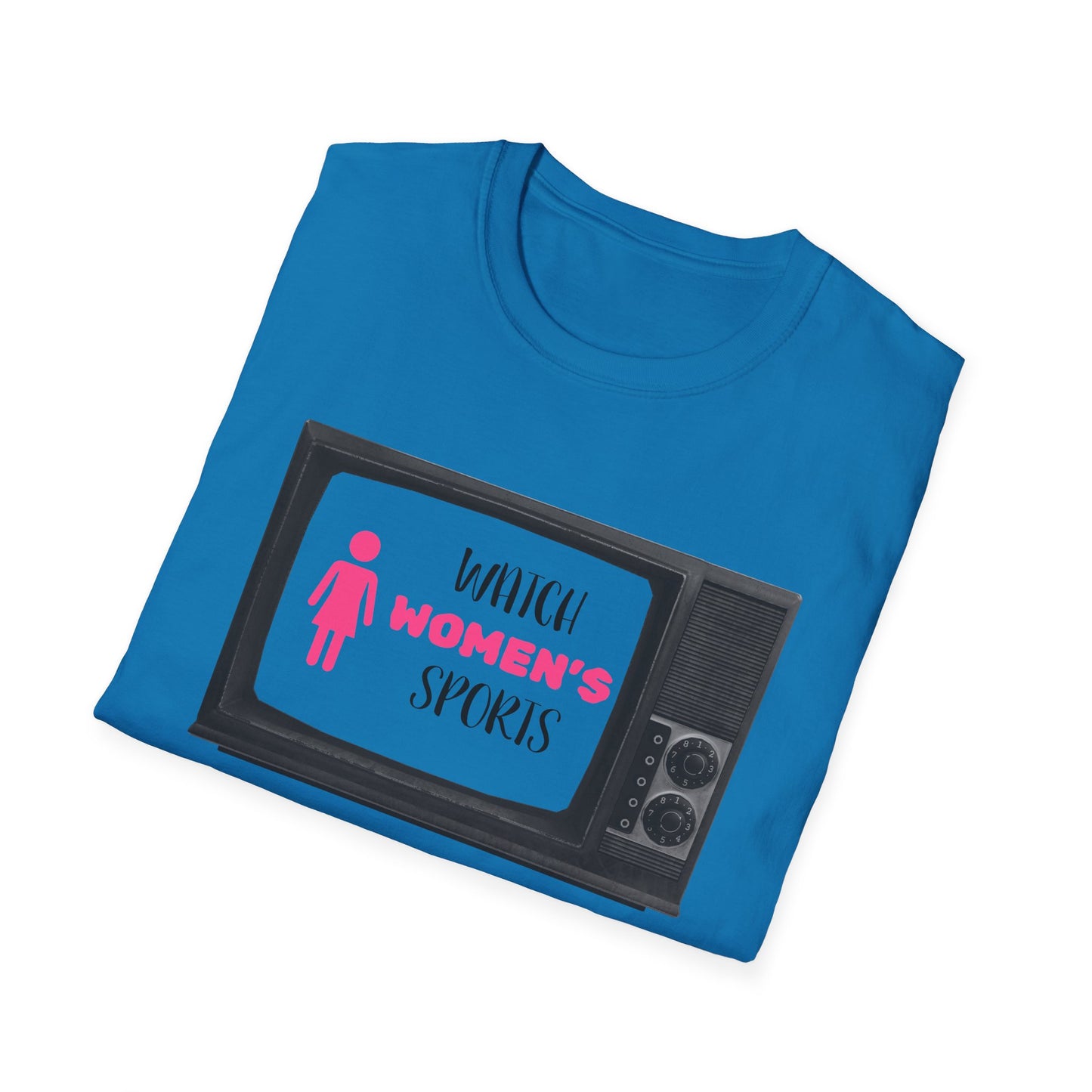 Watch Womens Sports, Women's Sports Supportive T-Shirt, Women In Sports - PopCultureByDesign36