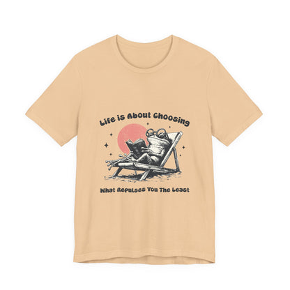 Funny Frog Reading Shirt, Sarcastic Frog Shirt, Frog with Glasses Shirt - PopCultureByDesign36