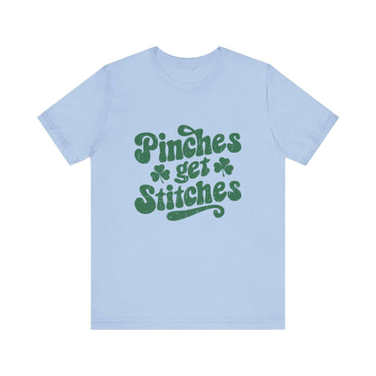 Pinches Get Stitches Shirt, Shamrock Shirt, St Patrick's Day Shirt - PopCultureByDesign36