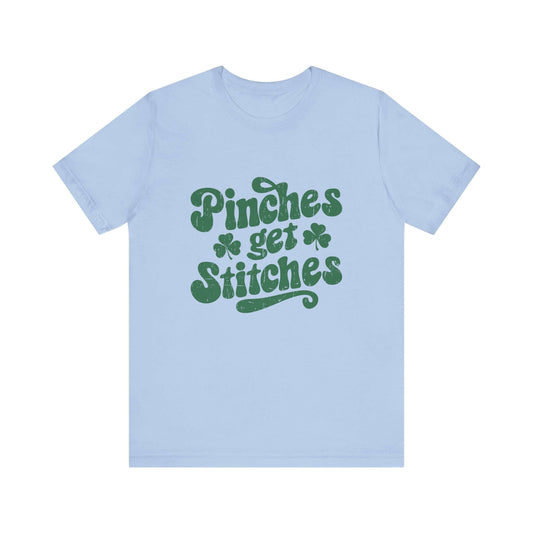 Pinches Get Stitches Shirt, Shamrock Shirt, St Patrick's Day Shirt - PopCultureByDesign36