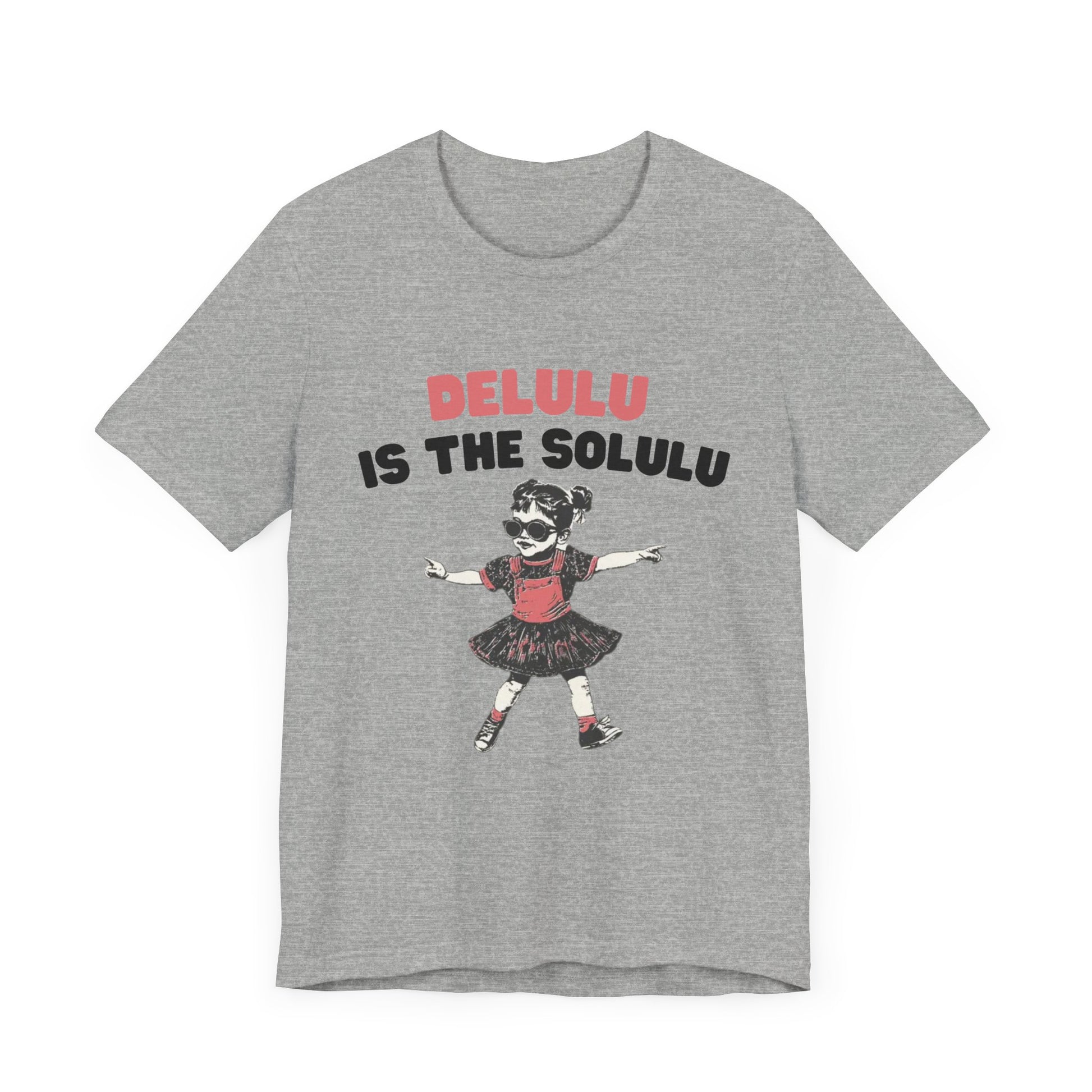 Delulu is the solulu Shirt, Anxiety Shirt, Meme Shirt, Delulu era Shirt - PopCultureByDesign36