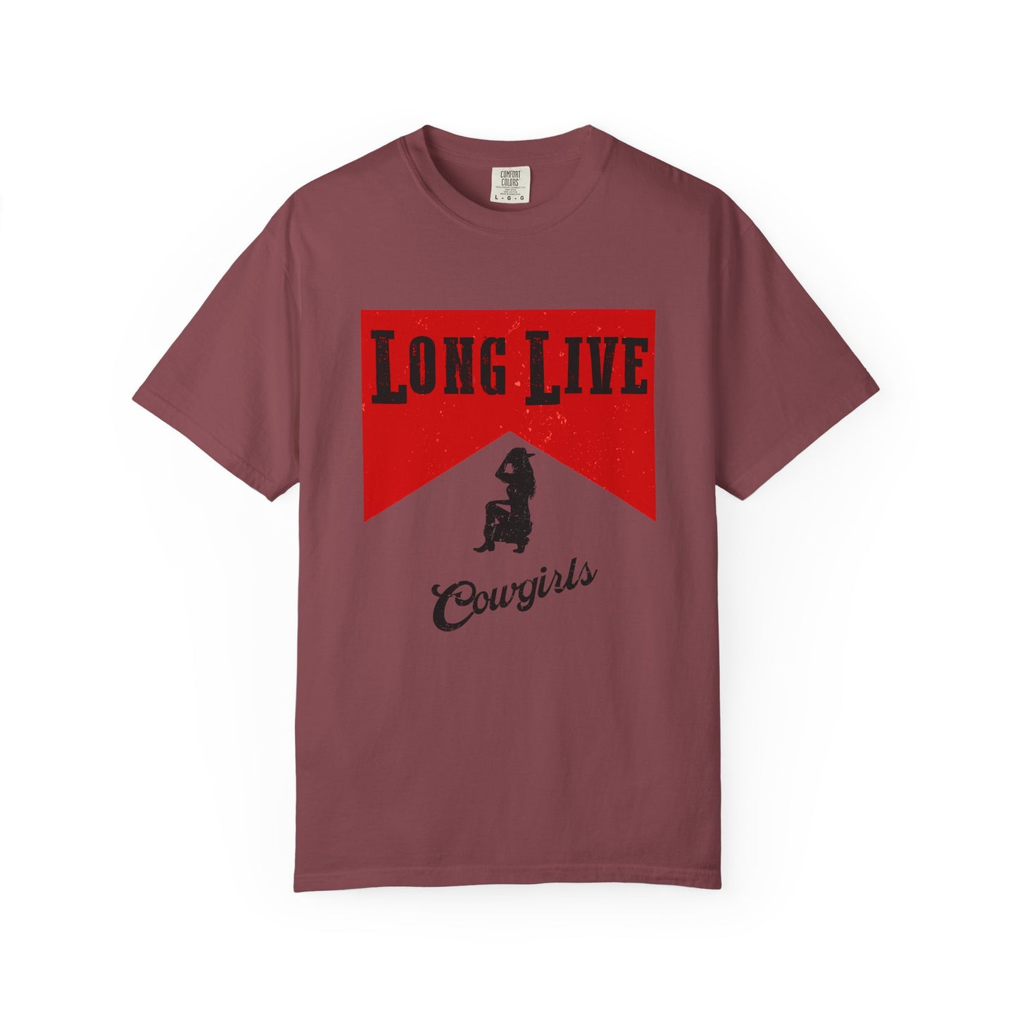 Comfort Colors Long Live Cowgirls western graphic shirt, Rodeo shirt - PopCultureByDesign36