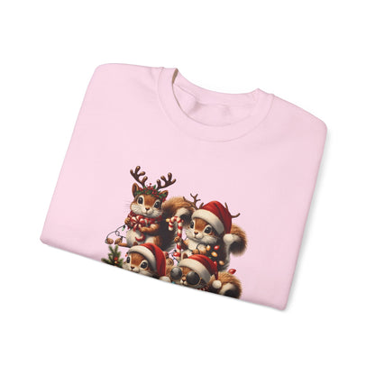 Funny Chipmunks Nut House Christmas Tee Shirt, Chipmunk Xmas Holiday Shirts - PopCultureByDesign36