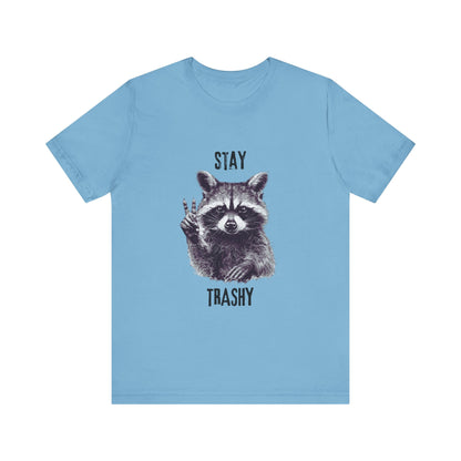 Stay Trashy Raccoon Shirt, Raccoon Shirt Funny, Cool Vintage Style Raccoon Shirt - PopCultureByDesign36
