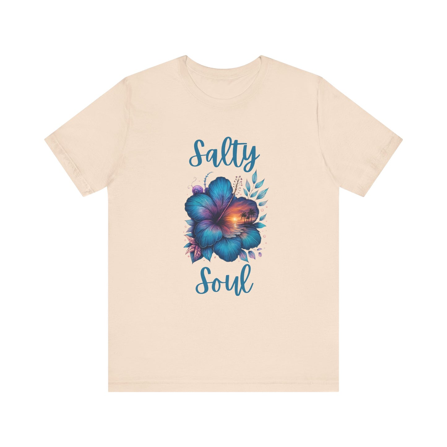 Summer Salty Soul T-shirt, Trendy Summer Shirt, Retro Summer T-shirt - PopCultureByDesign36