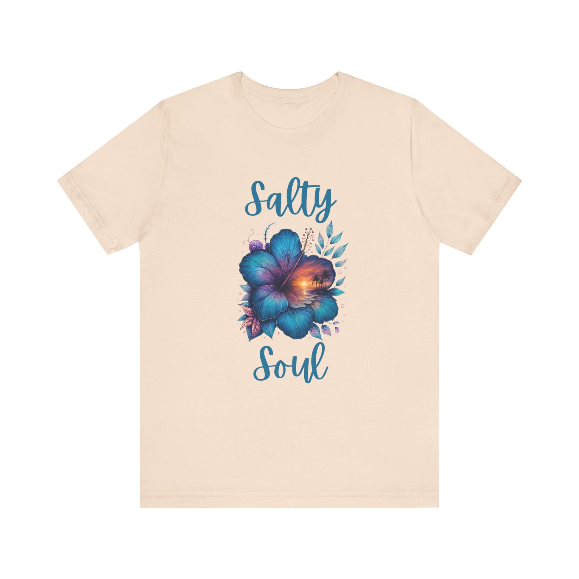 Summer Salty Soul T-shirt, Trendy Summer Shirt, Retro Summer T-shirt - PopCultureByDesign36