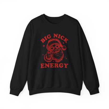Big Nick Energy Christmas Shirt, Santa Inspired, Funny Santa Sweatshirt - PopCultureByDesign36