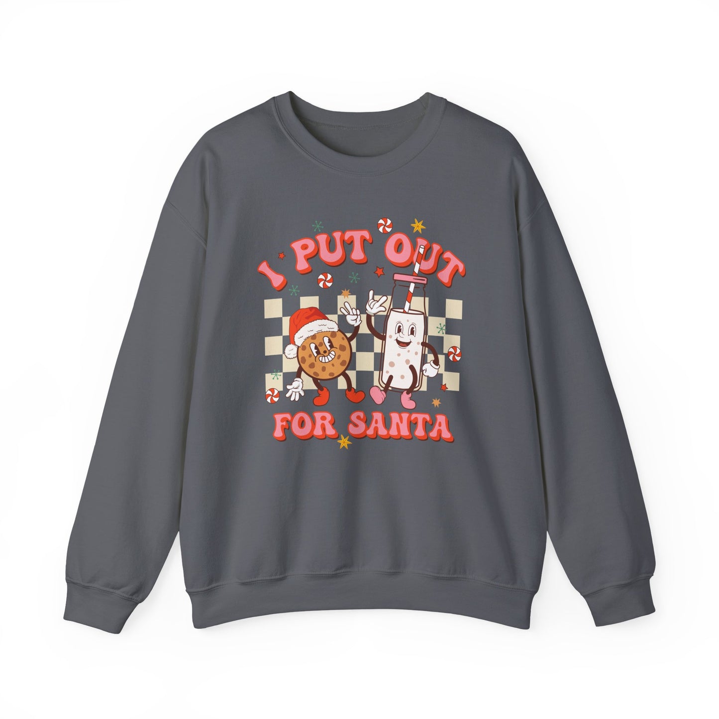 Put Out For Santa Sweatshirt, Funny Christmas Shirt, Funny Santa Sweatshirt - PopCultureByDesign36