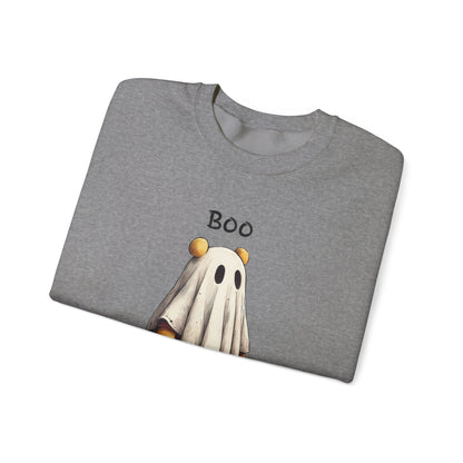 Retro Boo Ghost Halloween Sweatshirt, Halloween sweatshirt, Spooky Season - PopCultureByDesign36