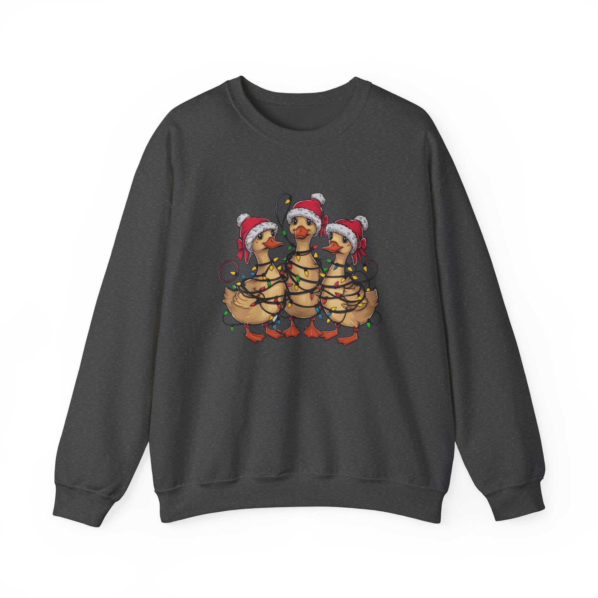 Christmas Ducks Sweatshirt, Funny Animals Christmas Sweatshirt - PopCultureByDesign36