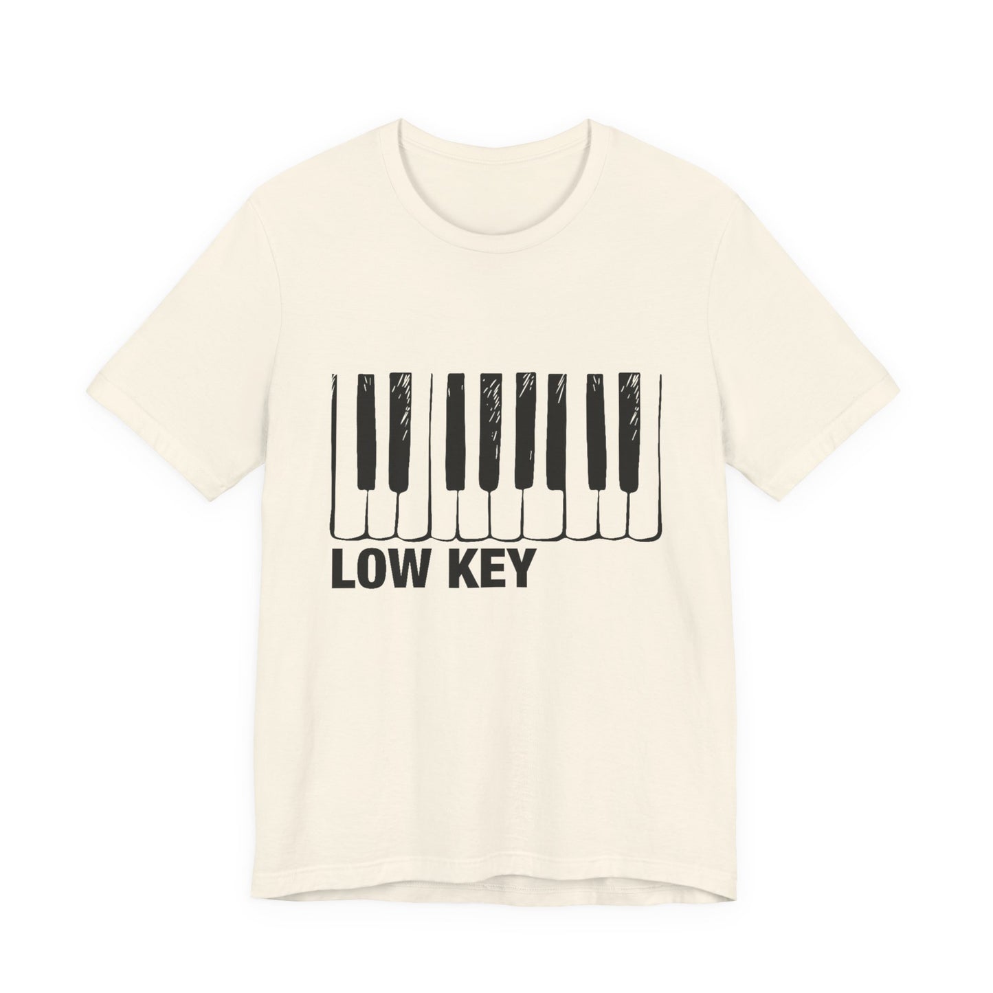 Funny Piano Player Shirt, Low Key Tee, Slang shirt, Piano Students - PopCultureByDesign36
