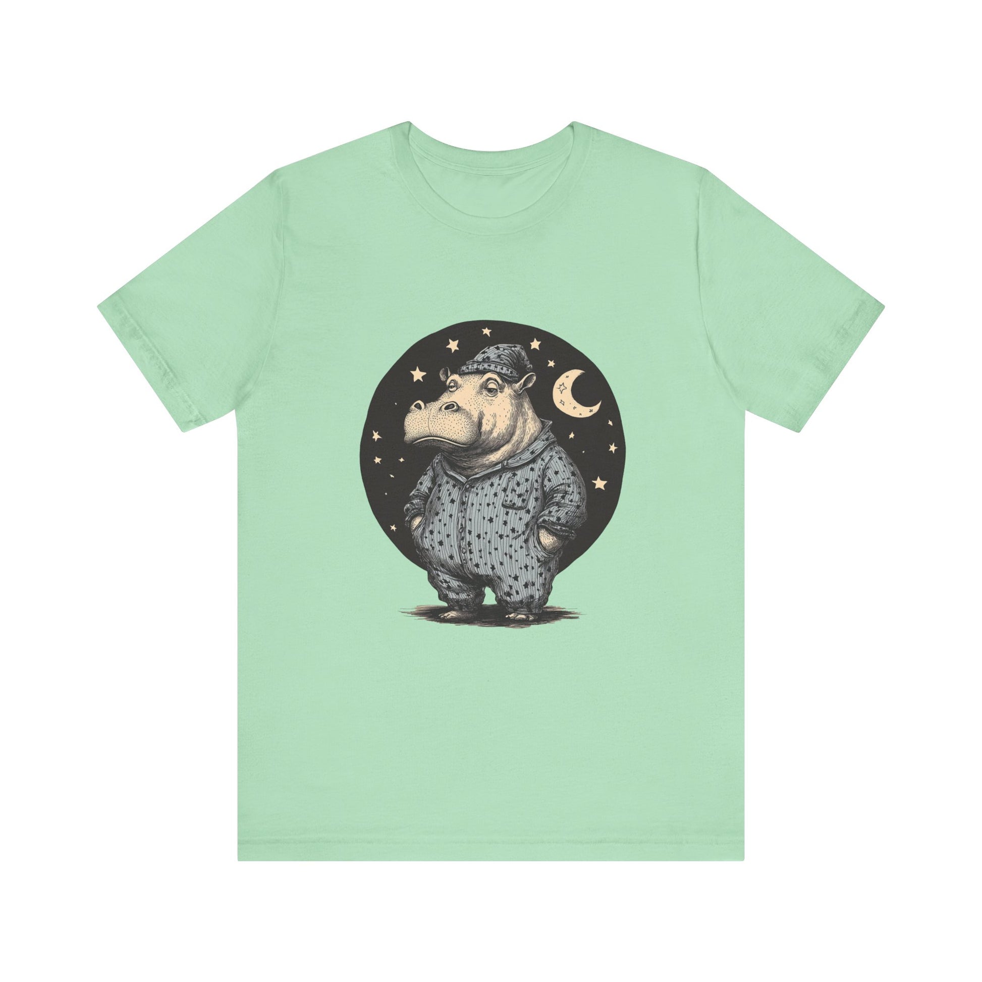 Sleepy Hippo Shirt, Funny Hippo Shirt, Cute Hippo Shirt - PopCultureByDesign36