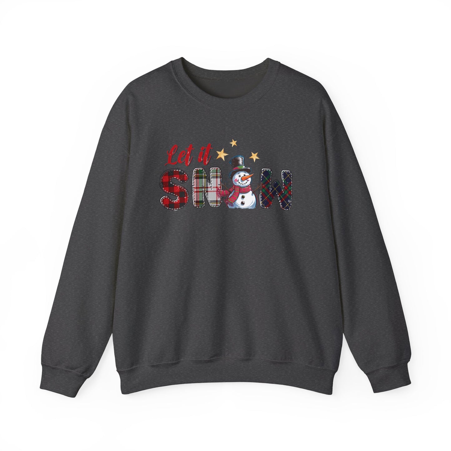 Let It Snow Sweatshirt, Christmas Tis The Season Sweatshirt, Merry Christmas - PopCultureByDesign36