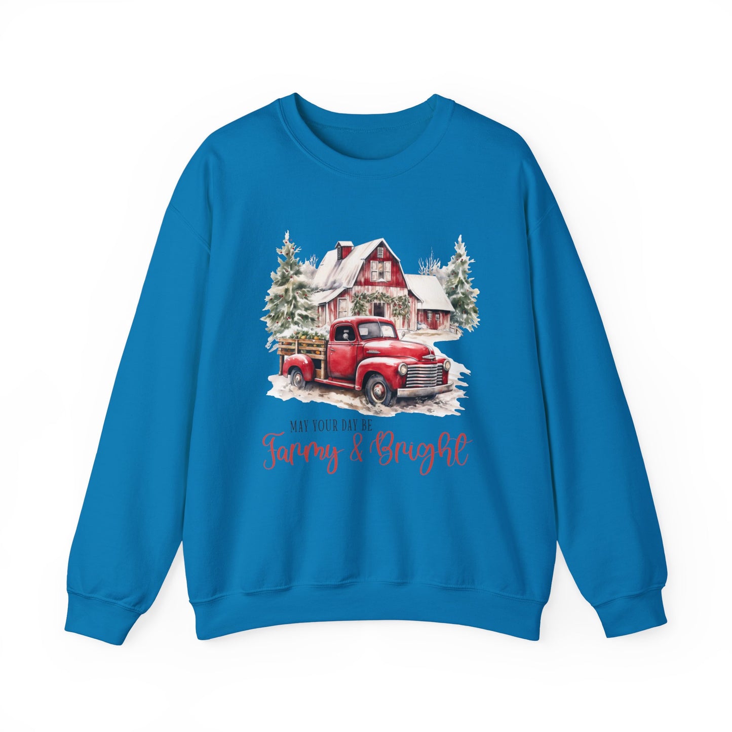 May your day be farmy and bright, Country Farm Christmas shirt - PopCultureByDesign36
