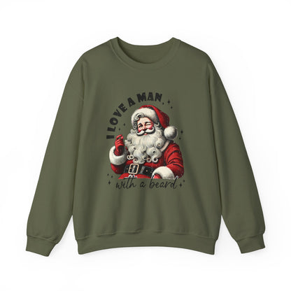 Retro Santa sweatshirt, Old school Santa, Sarcastic Santa, Funny Santa - PopCultureByDesign36