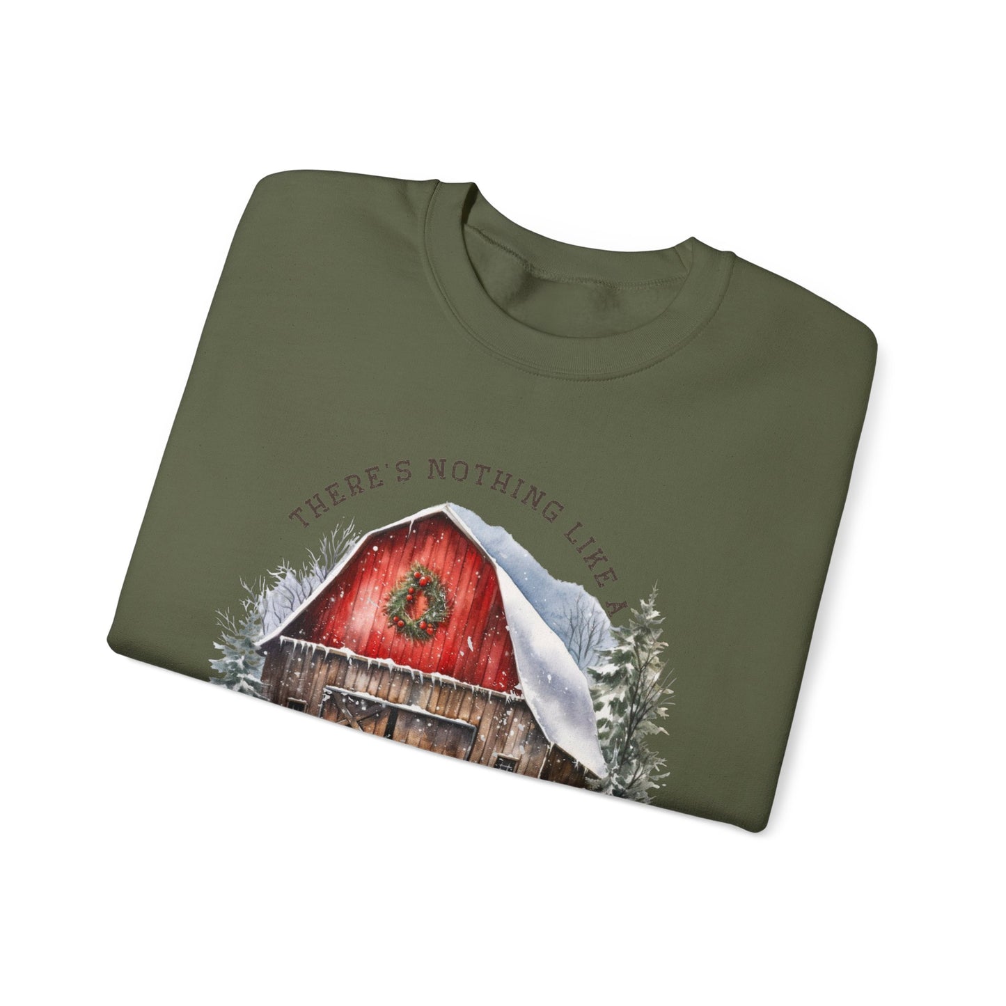 Nothing Like A Farmhouse Christmas, Country Farm Christmas shirt, Country Farm - PopCultureByDesign36