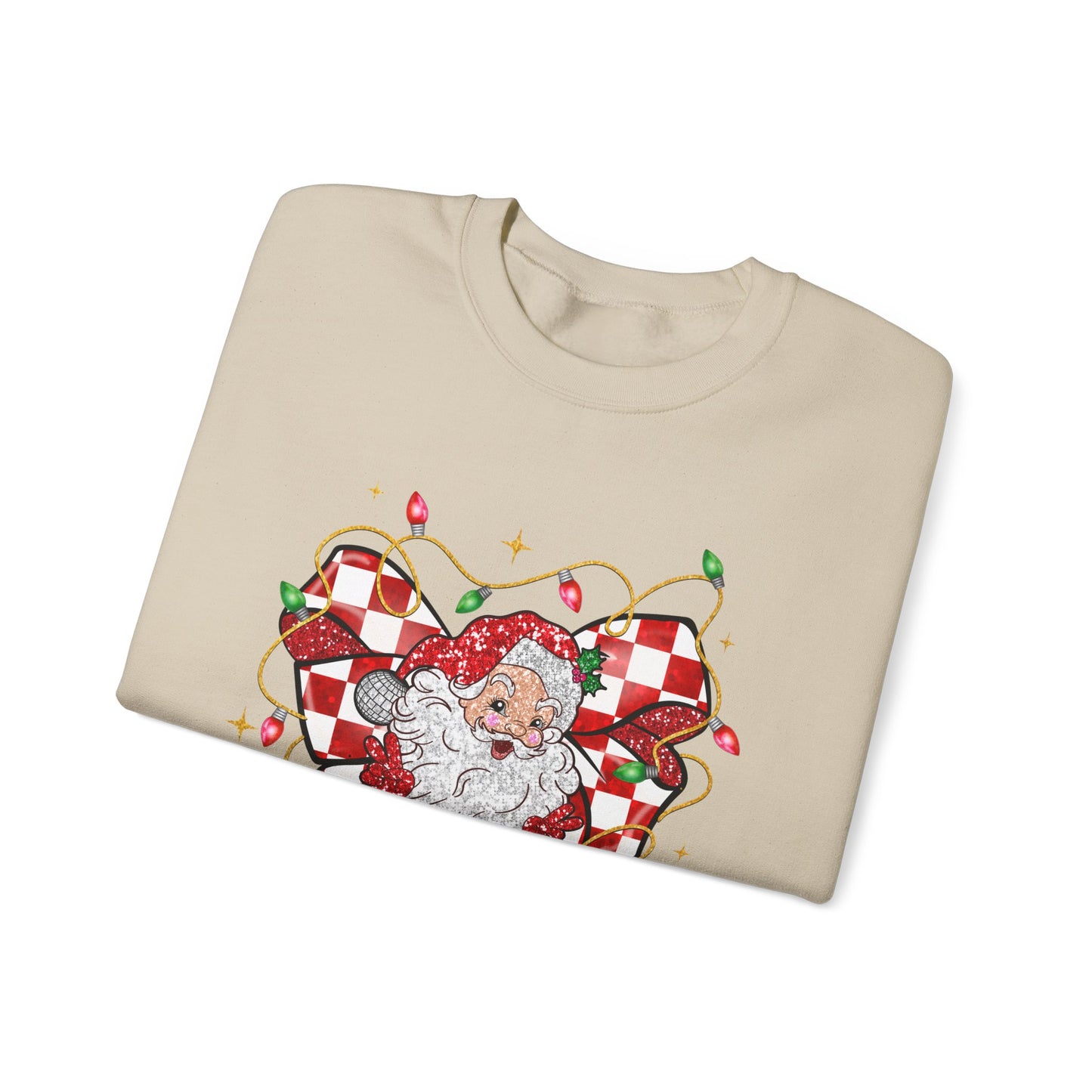 Funny Croquette Santa Sweatshirt, Santa Inspired, Funny Santa sweatshirt - PopCultureByDesign36
