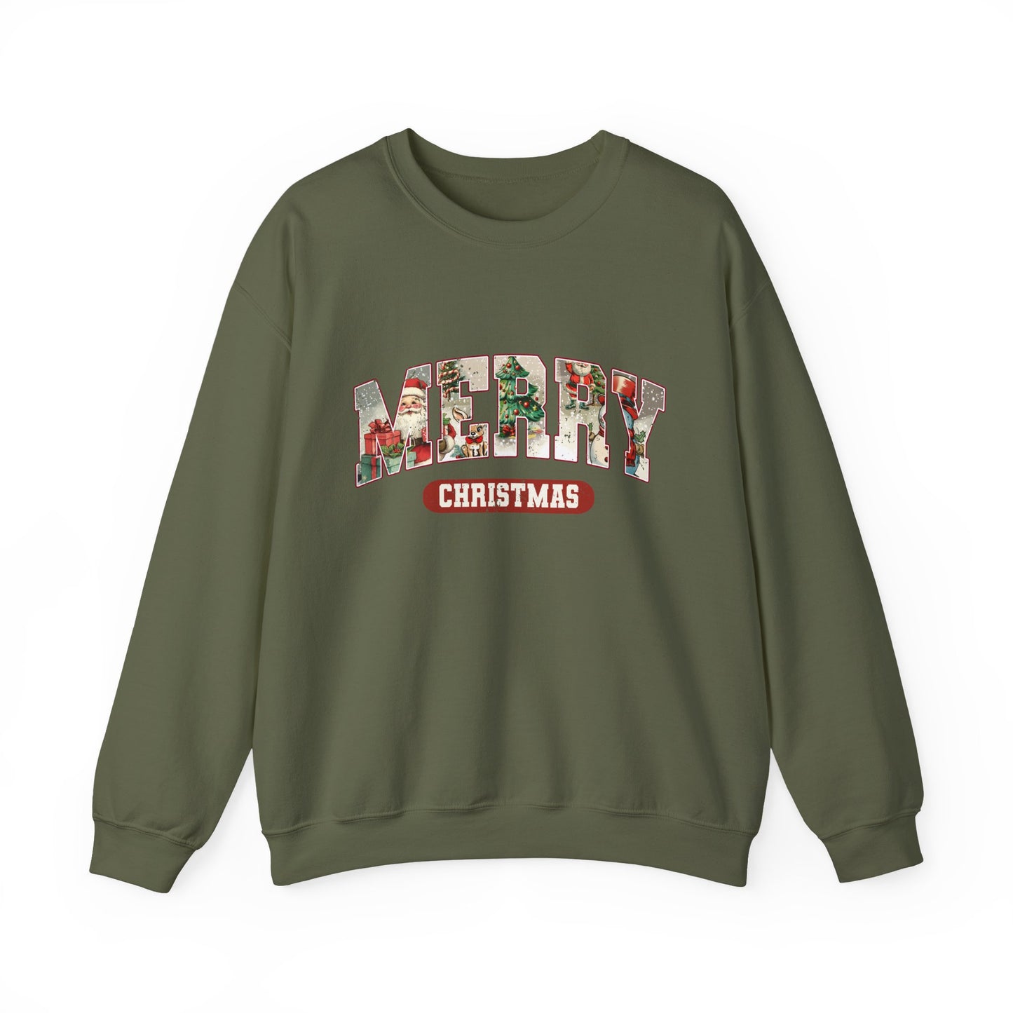 Christmas Sweatshirt, Christmas Gift Women, Merry Christmas Sweatshirt - PopCultureByDesign36