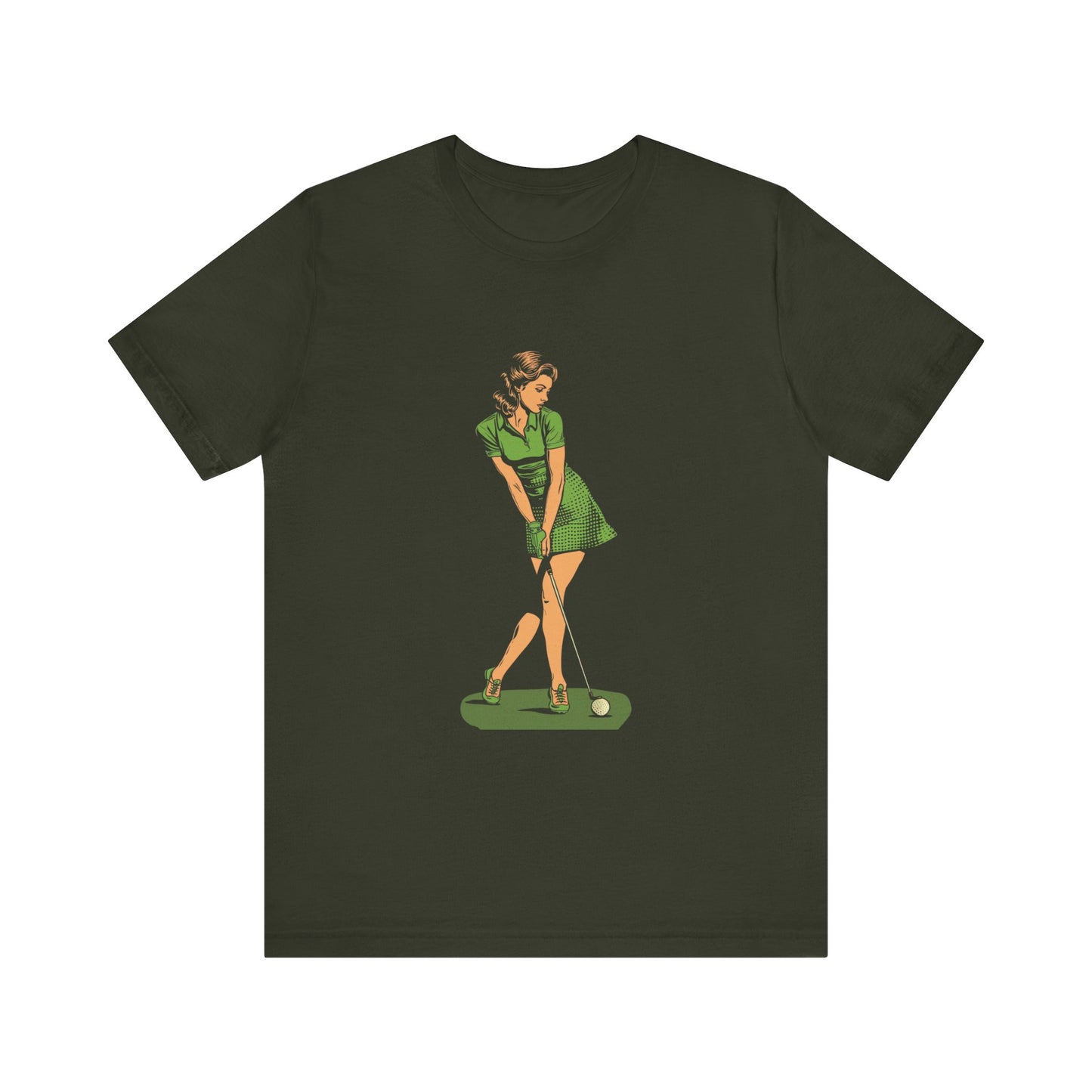 Funny Women Golf Shirt, Funny Golf Lover Shirt, Vintage Golf - PopCultureByDesign36