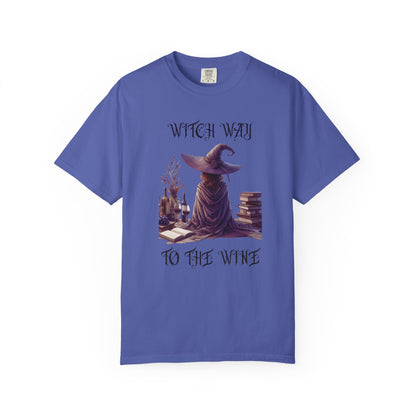 Funny Halloween Shirt, Halloween Witch Shirt, Wine Drinker Gift - PopCultureByDesign36
