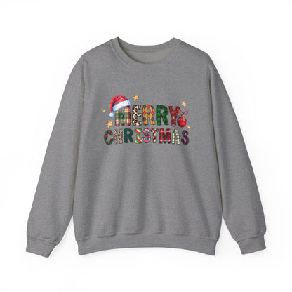 Merry Christmas Sweatshirt, Christmas Tis The Season Sweatshirt, Merry Christmas Shirt - PopCultureByDesign36
