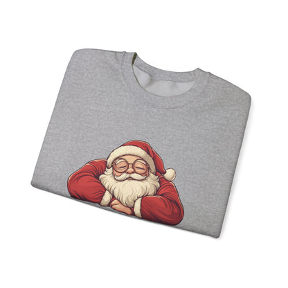 Retro Santa Sweatshirt, Vintage Santa Sweatshirt, Retro Christmas Santa - PopCultureByDesign36