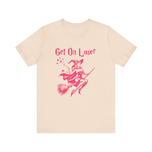 Funny Halloween Witch Shirt, Get In Loser, Trendy Witch Shirt - PopCultureByDesign36