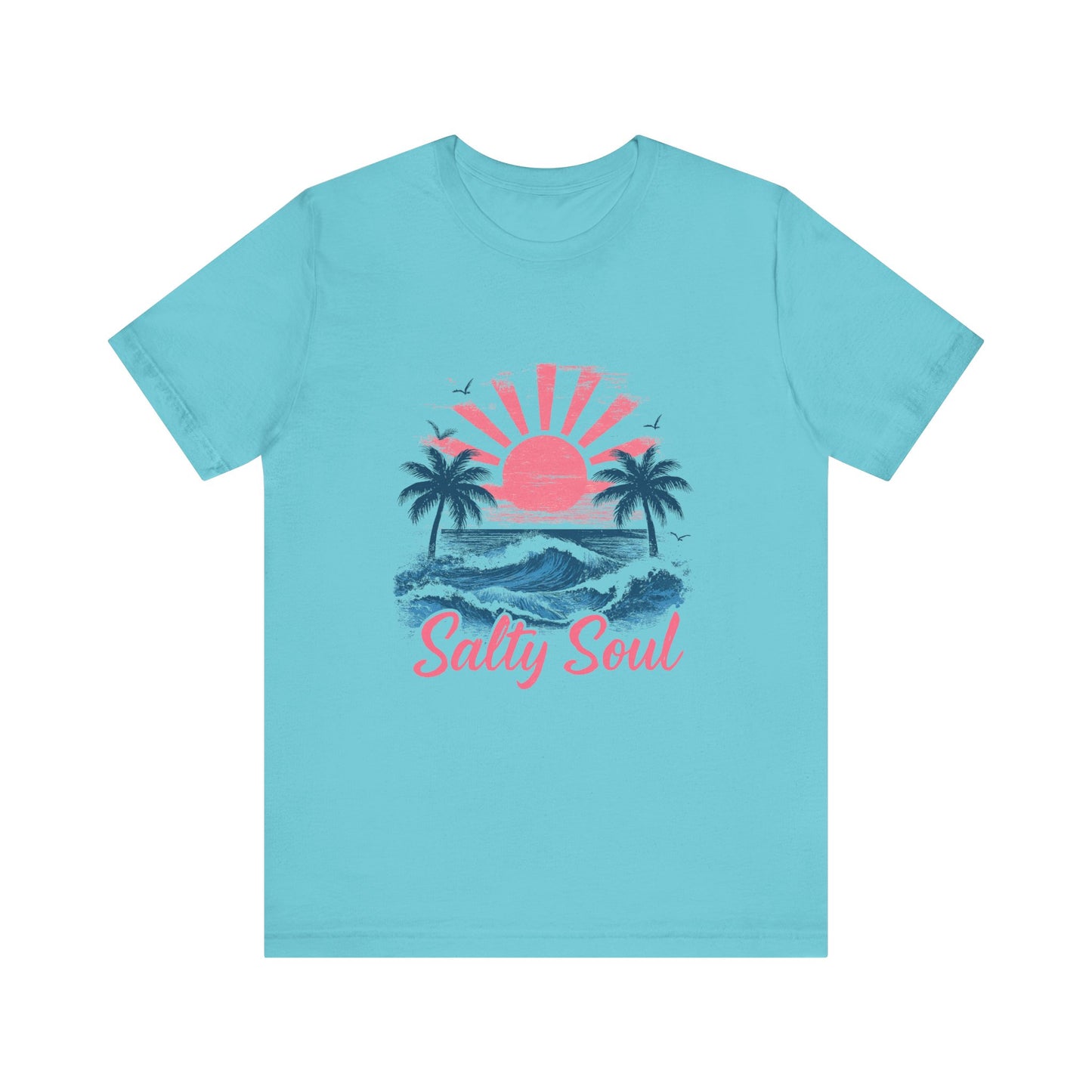 Retro Salty Soul Shirt, Summer Salty Soul T-shirt, Trendy Summer Shirt - PopCultureByDesign36