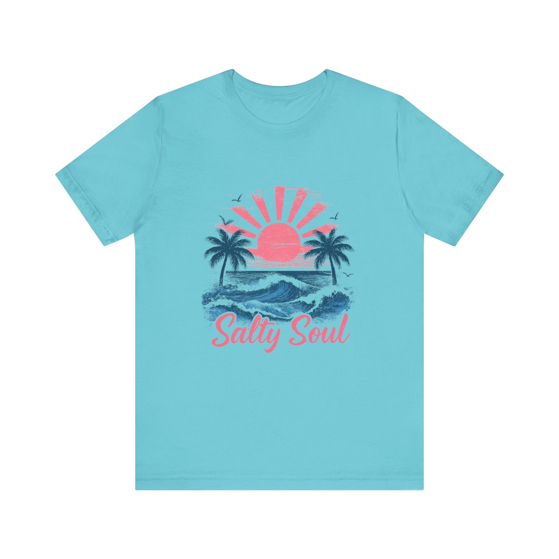 Retro Salty Soul Shirt, Summer Salty Soul T-shirt, Trendy Summer Shirt - PopCultureByDesign36