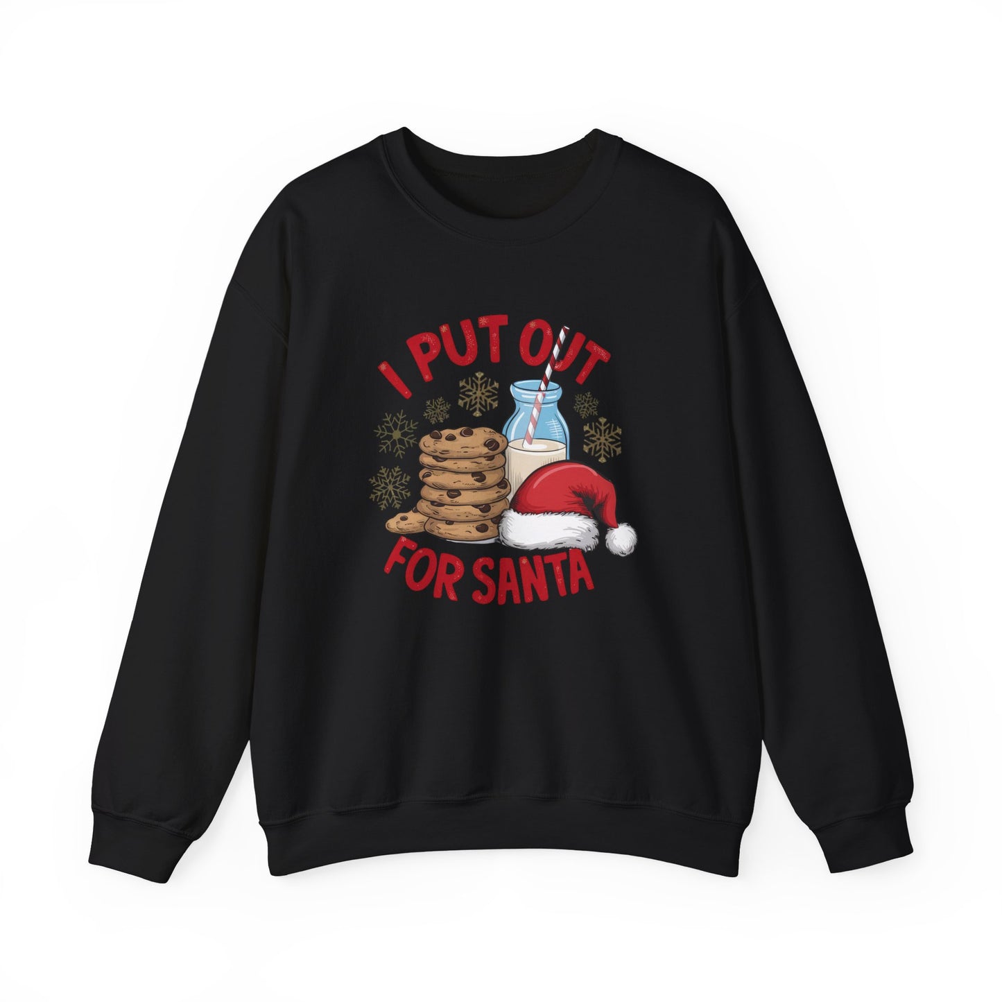 I Put Out For Santa Sweatshirt, Funny Christmas Shirt, Funny Santa Shirt - PopCultureByDesign36