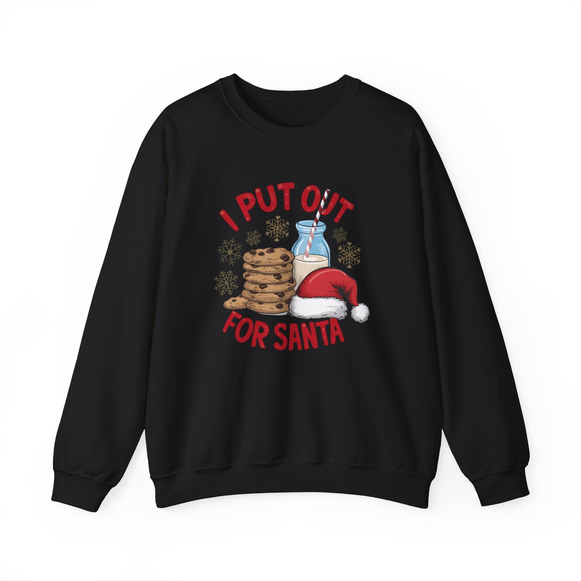 I Put Out For Santa Sweatshirt, Funny Christmas Shirt, Funny Santa Shirt - PopCultureByDesign36