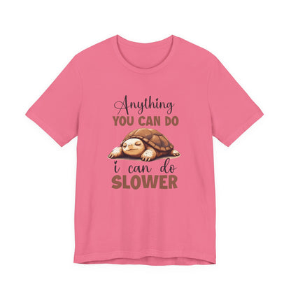 Cute Turtle Shirt, Retro Turtle Shirt, Slow and Steady Shirt, Tortoise shirt, - PopCultureByDesign36