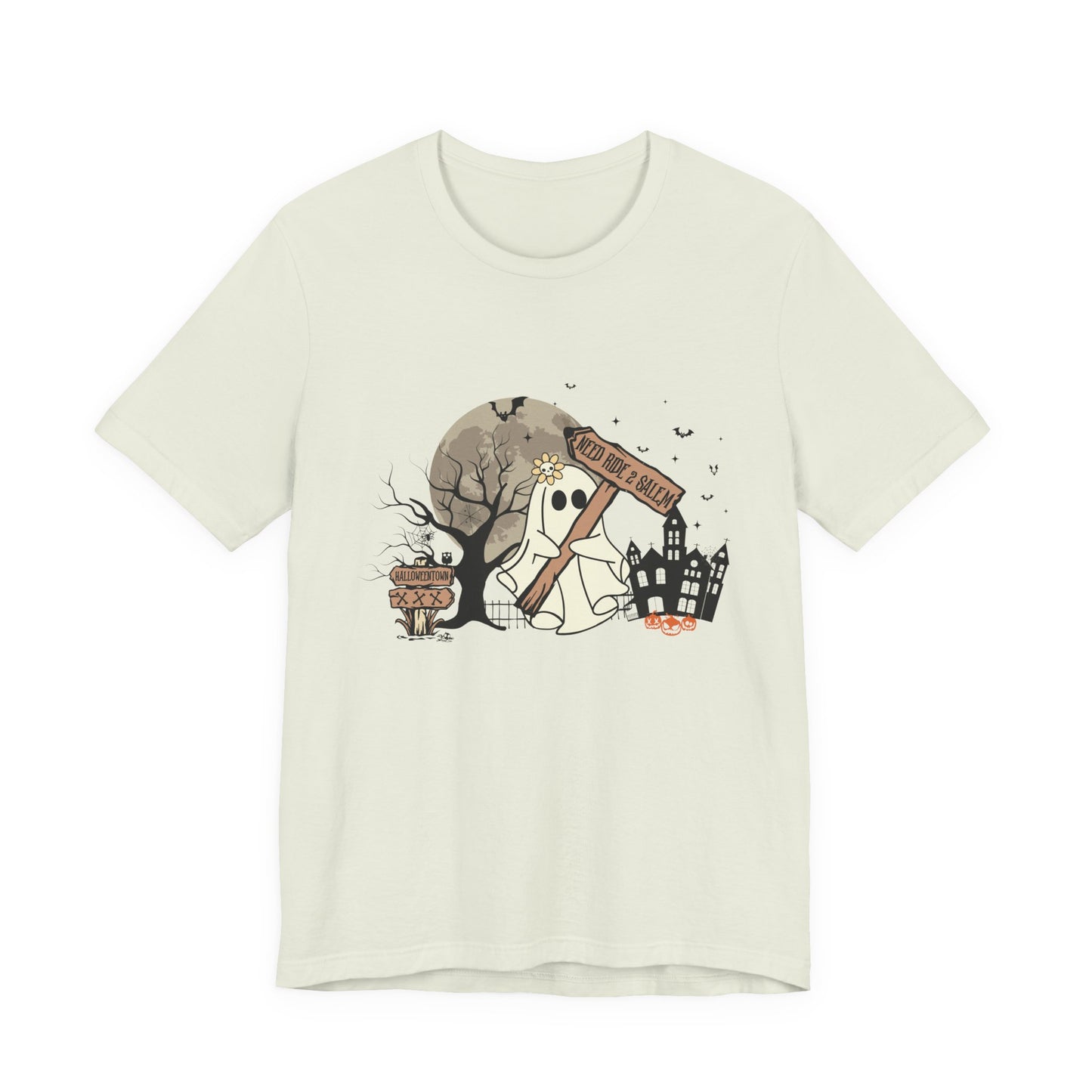 Funny Ghost Needing a Ride, Funny Ghost Shirt, Hitchhiking Ghost Shirt - PopCultureByDesign36