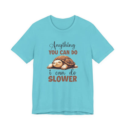 Cute Turtle Shirt, Retro Turtle Shirt, Slow and Steady Shirt, Tortoise shirt, - PopCultureByDesign36
