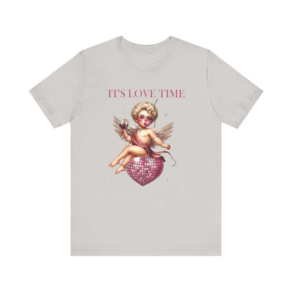 Its Love Time Shirt, Funny Cupid Shirt, Cupid Love Shirt, Vday Shirt - PopCultureByDesign36