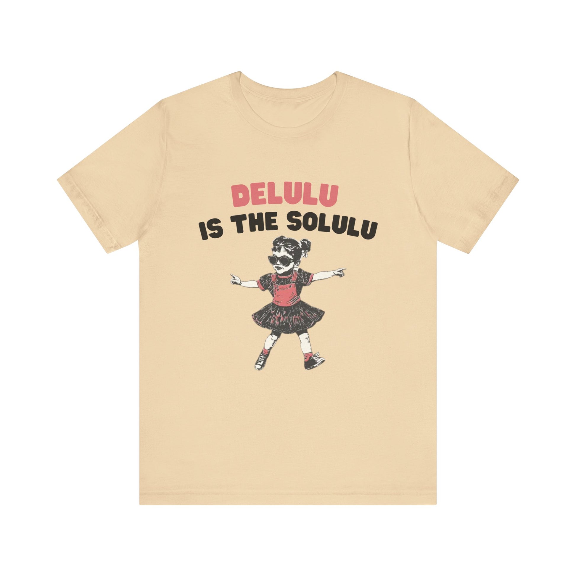Delulu is the solulu Shirt, Anxiety Shirt, Meme Shirt, Delulu era Shirt - PopCultureByDesign36