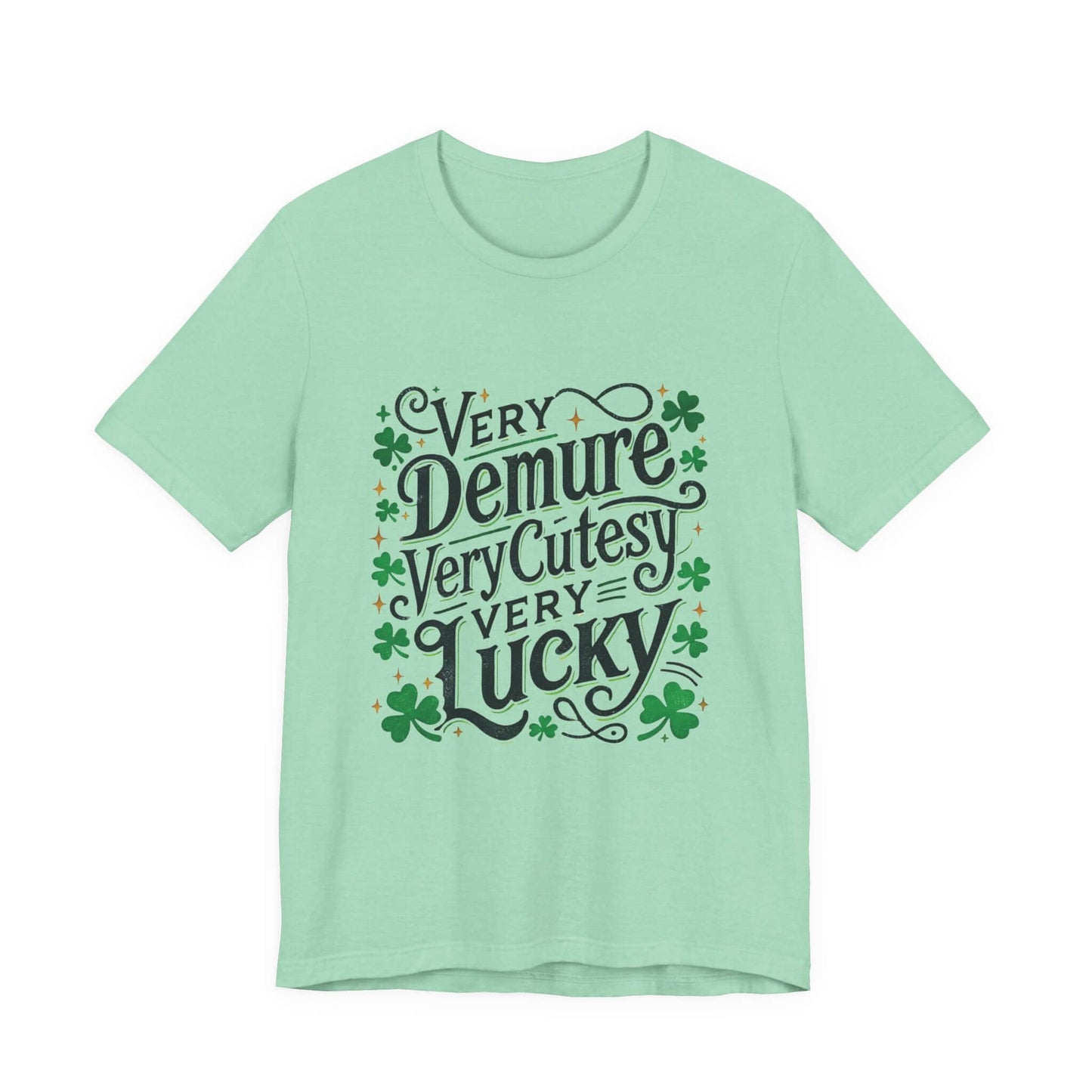 St Patrick's Day Tee, Irish Shamrock Tee, Feeling Lucky St Paddy's Shirt - PopCultureByDesign36