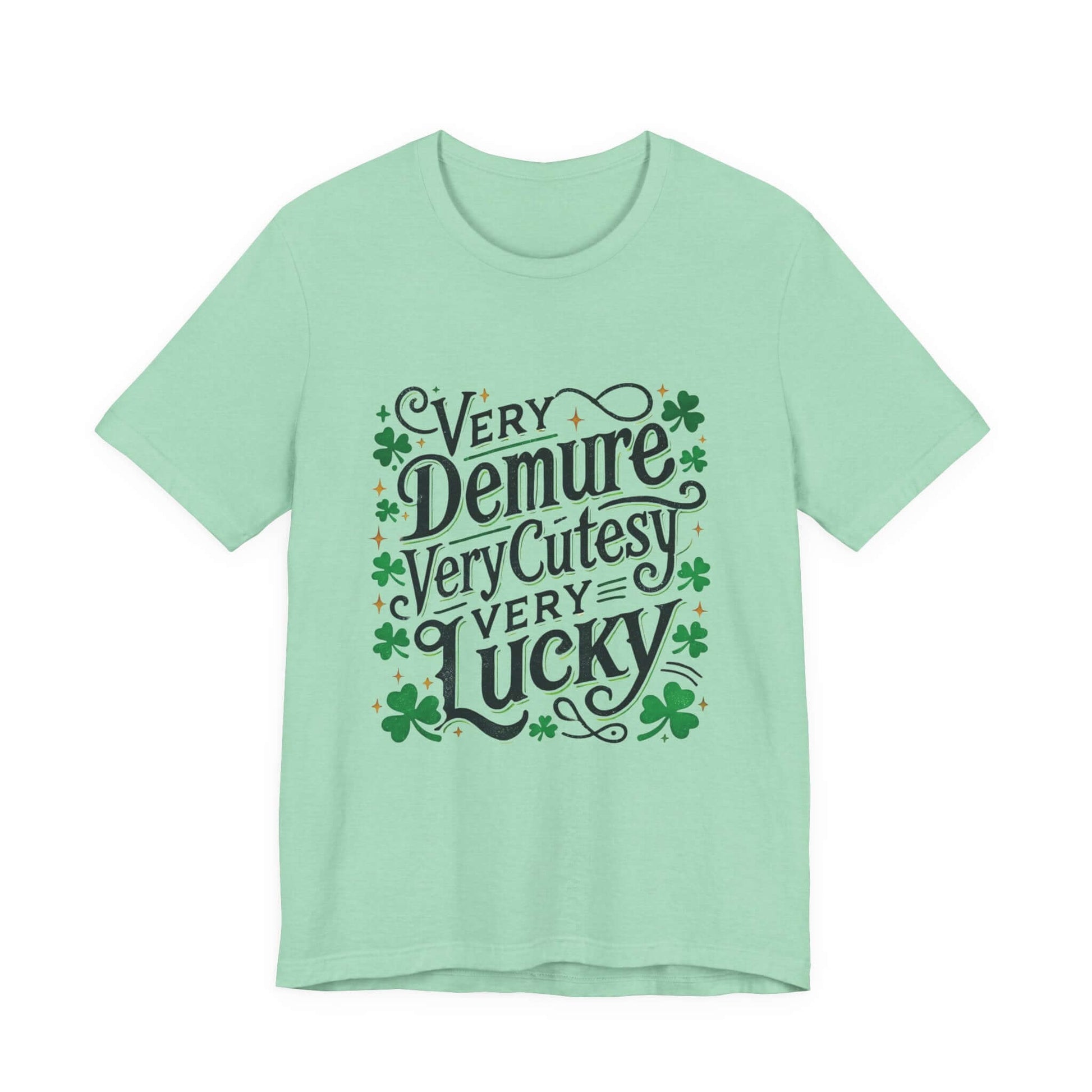 St Patrick's Day Tee, Irish Shamrock Tee, Feeling Lucky St Paddy's Shirt - PopCultureByDesign36