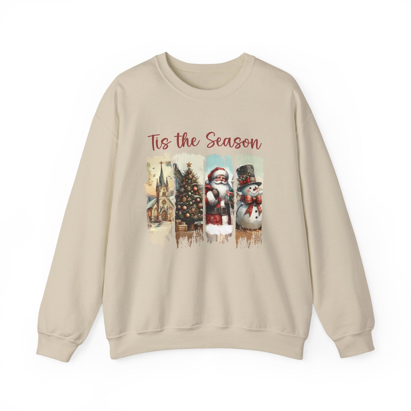 Tis The Season Sweatshirt, Merry Christmas Shirt, Christmas Sweatshirt - PopCultureByDesign36