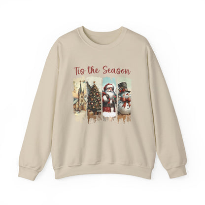 Tis The Season Sweatshirt, Merry Christmas Shirt, Christmas Sweatshirt - PopCultureByDesign36