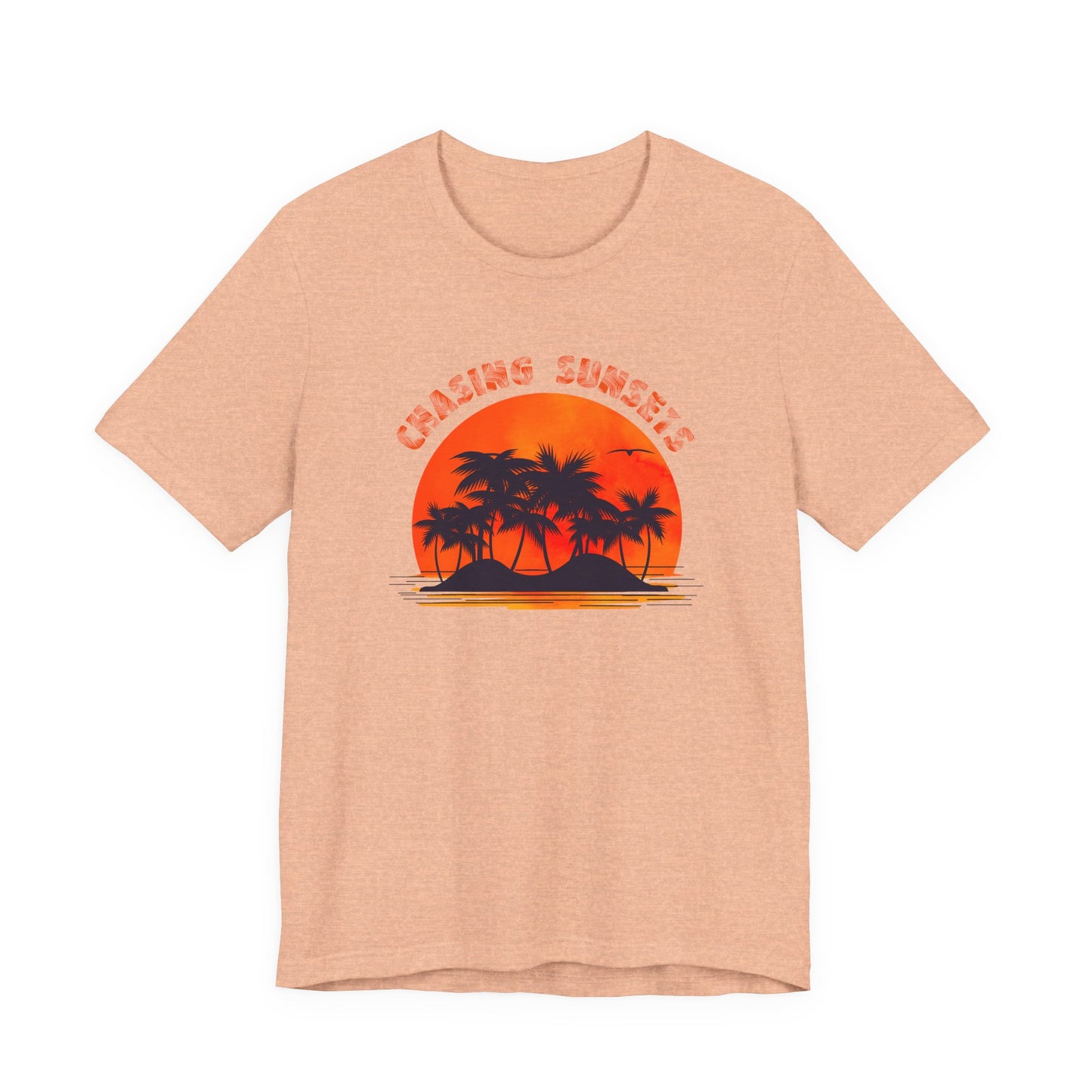 Vintage Palm Tree Shirt, Chasing Sunsets T-Shirt, Nature Shirt, Palm Beach Shirt - PopCultureByDesign36