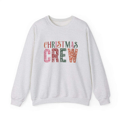 Christmas Crew Sweatshirt, Winter Festive Sweater, Xmas Gift Idea - PopCultureByDesign36