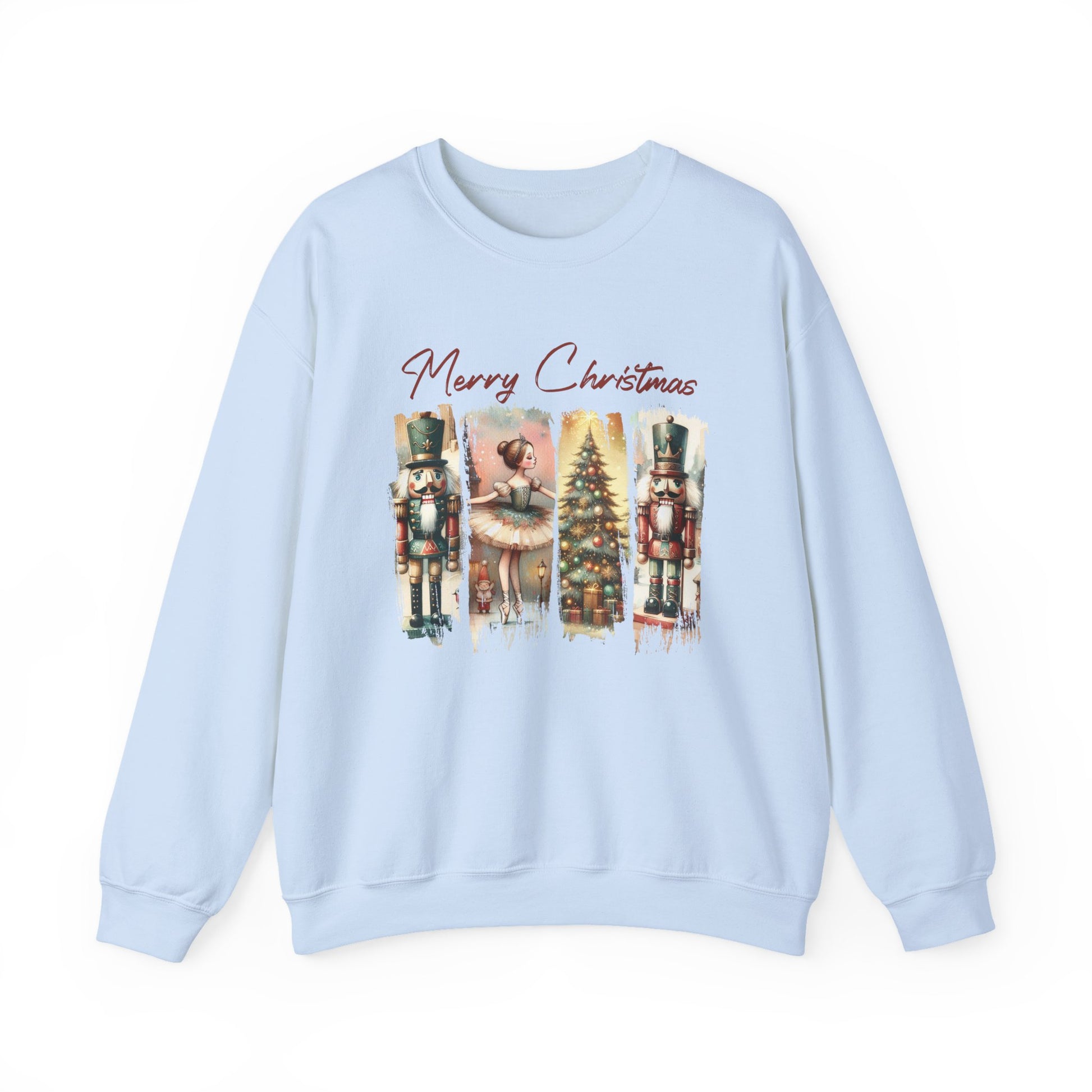 Merry Christmas Sweatshirt, Christmas Tis The Season Sweatshirt - PopCultureByDesign36
